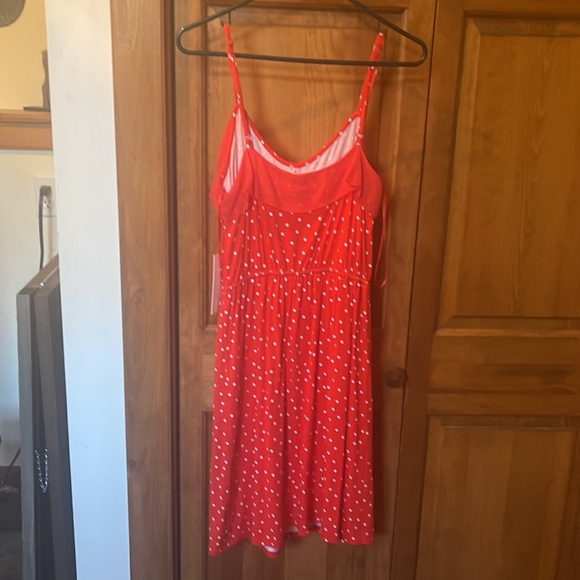 Elle Sail Away Poppy Red polka dot dress - Picture 2 of 3
